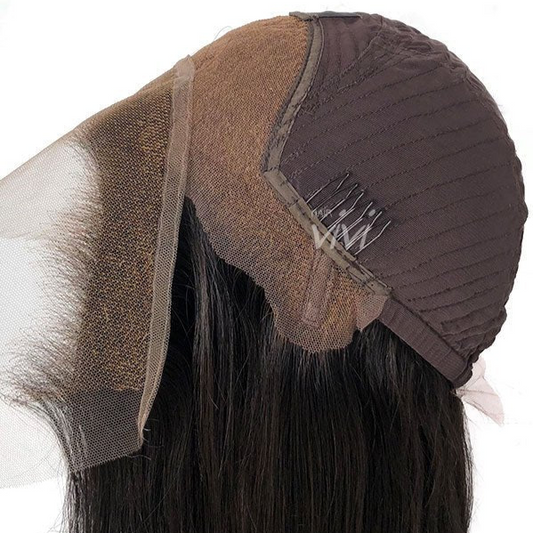HD Lace Hairline For Natural Black Straight WIG